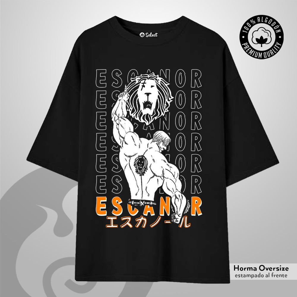 Camiseta Oversize Escanor