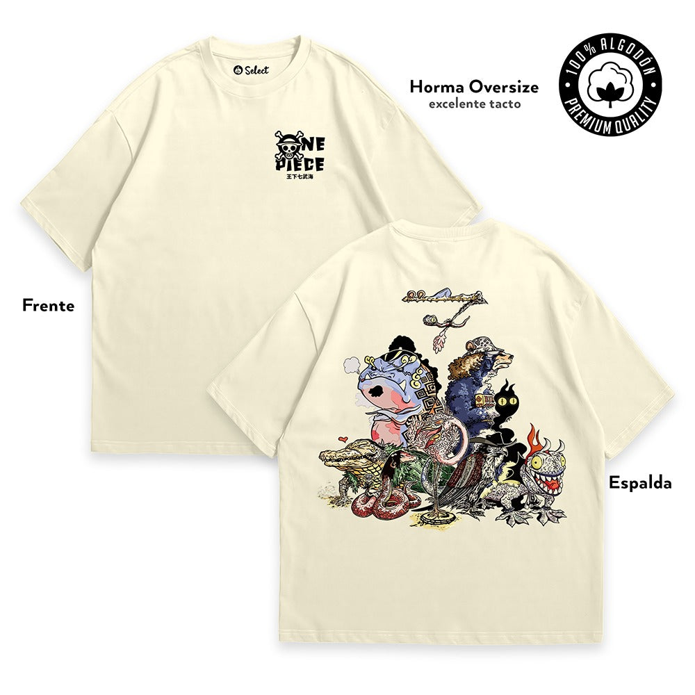 Camiseta 7 Shichibukai Legends Oversize