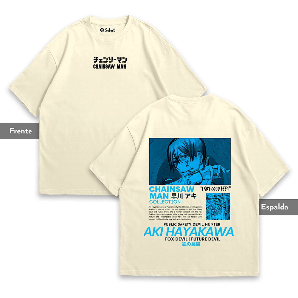Camiseta Aki Hayakawa Fox Blue