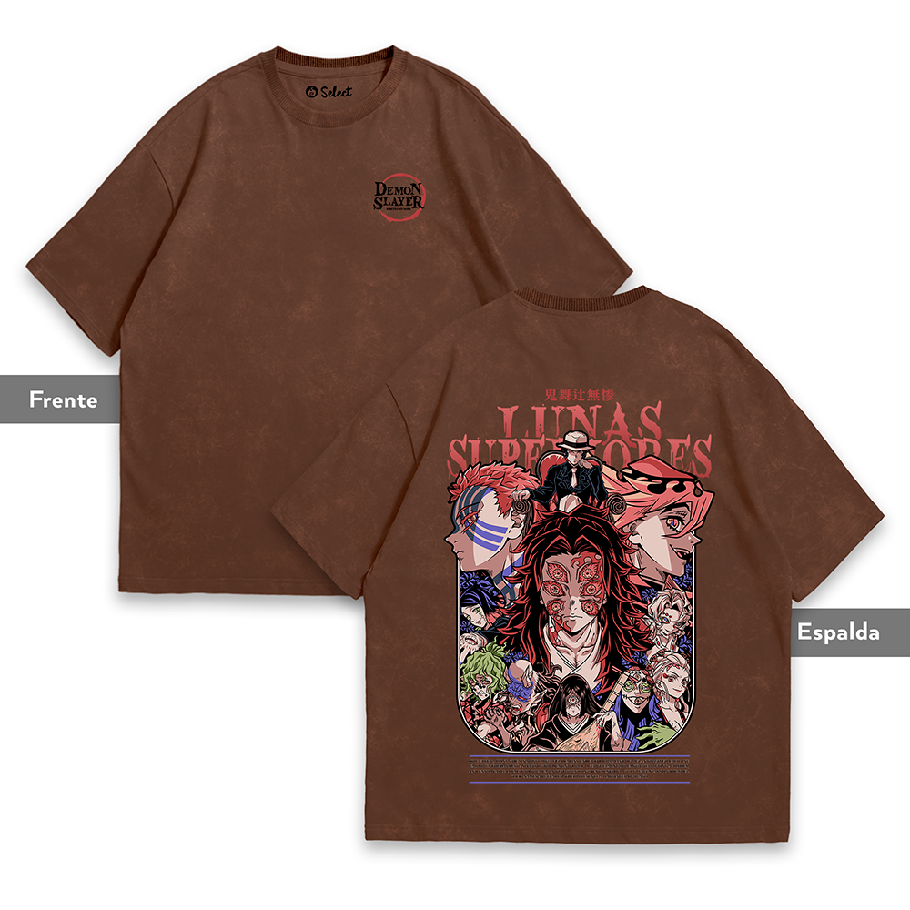 Camiseta Lunas Superiores Kimetsu No Yaiba