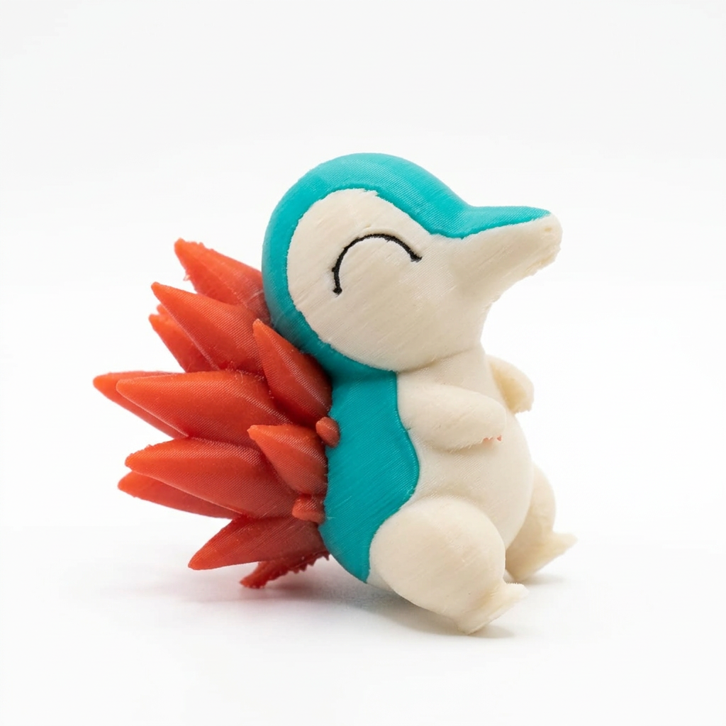 Cyndaquill Figura 3D