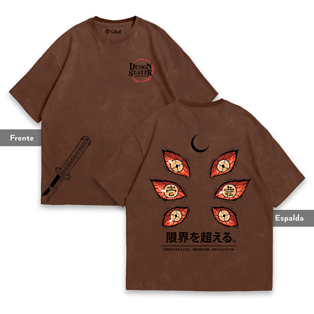 Camisa Kokushibo Blood Eyes