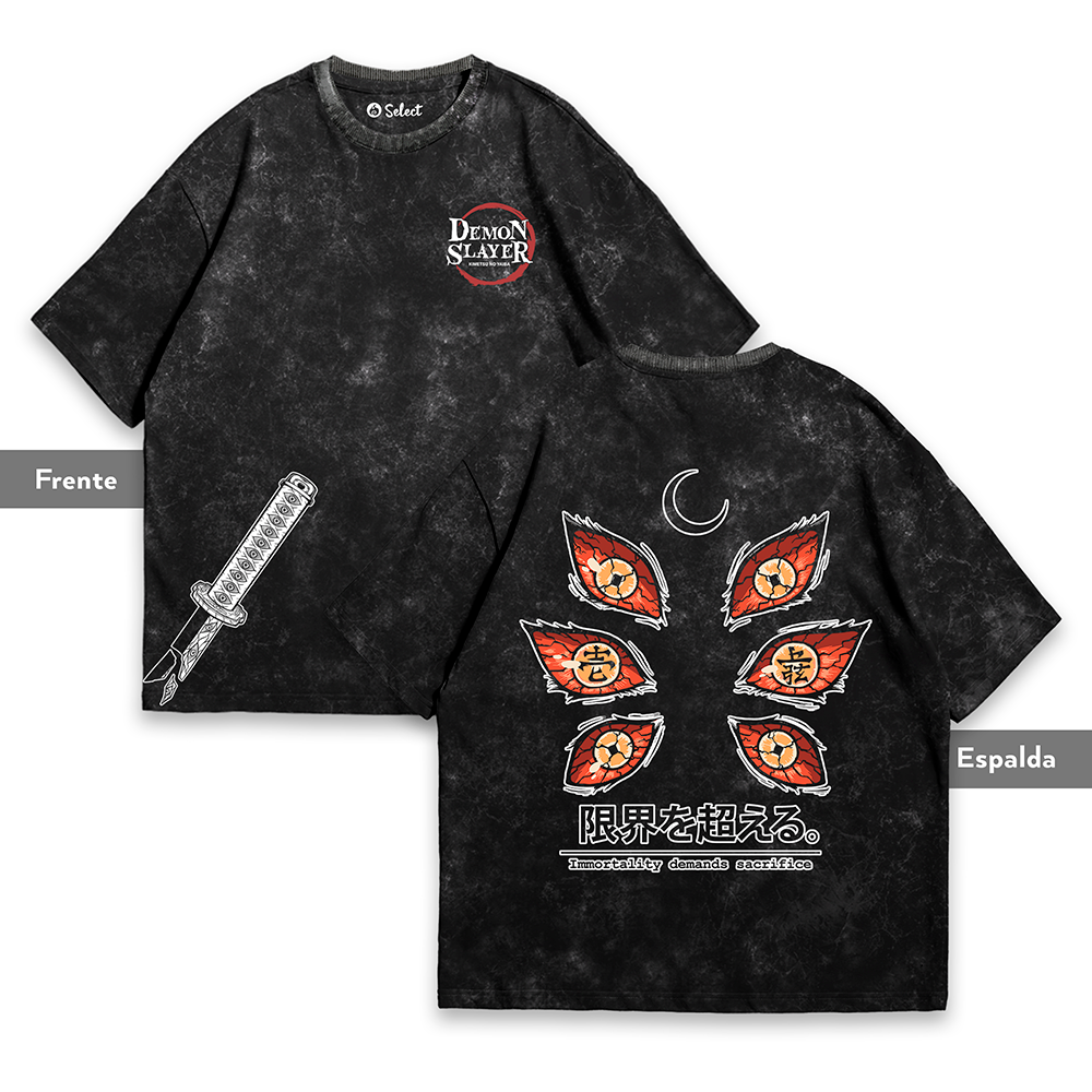 Camisa Kokushibo Blood Eyes