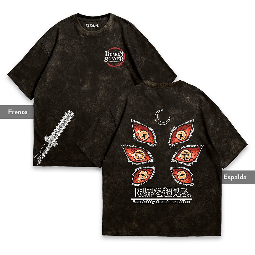 Camisa Kokushibo Blood Eyes