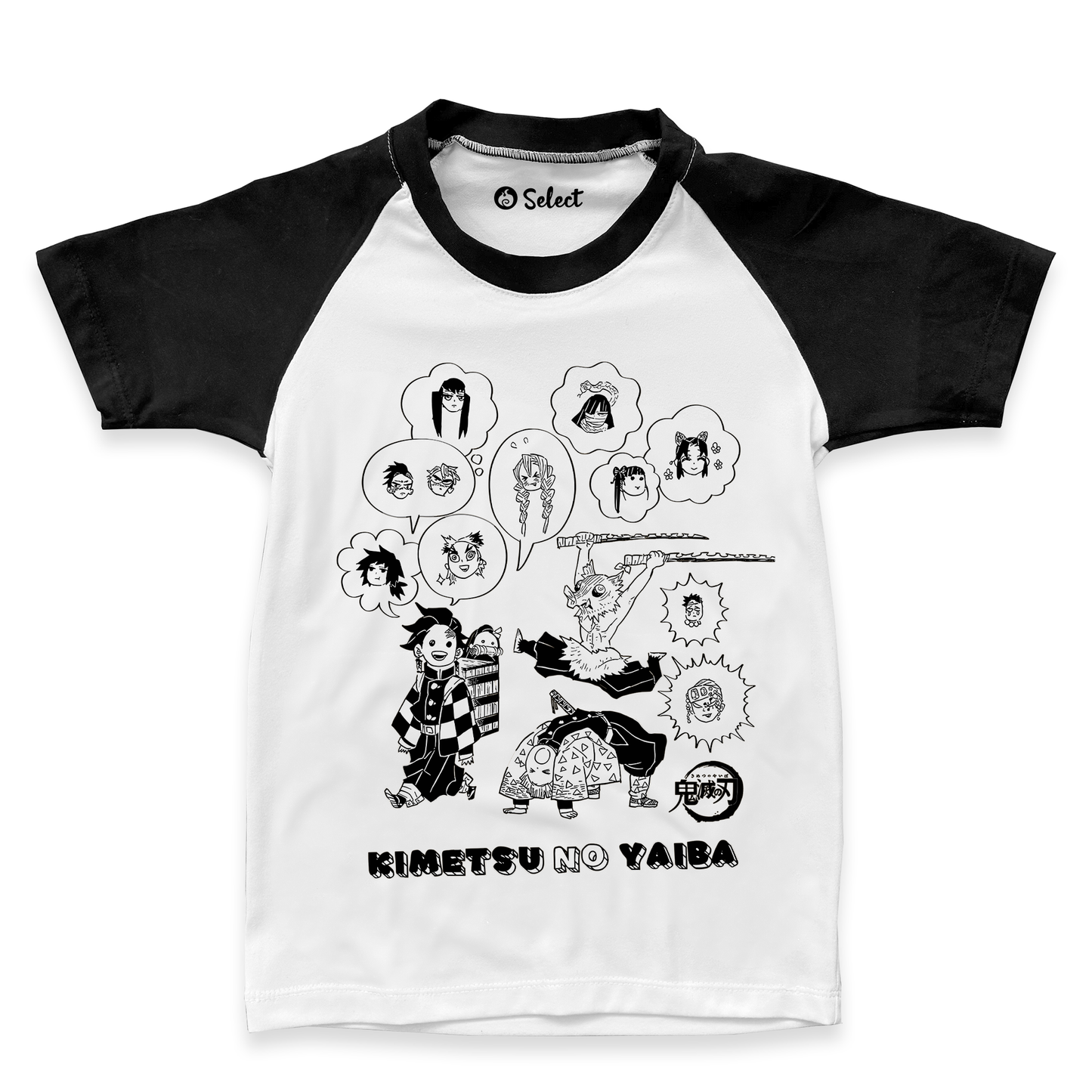 Camiseta Kimetsu no yaiba Draw Manga Ranglan Niño