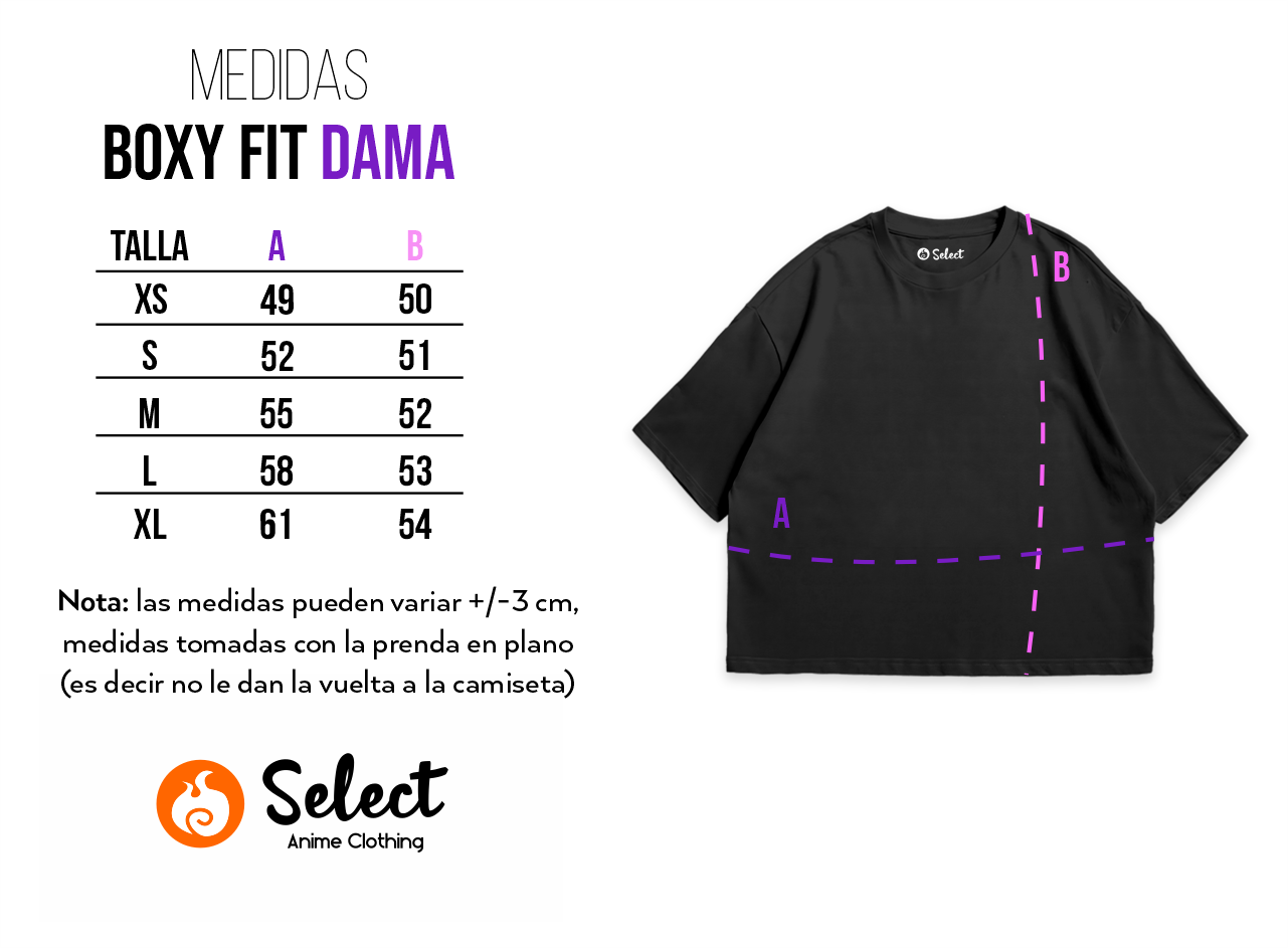 Camiseta Sukuna Boxy Fit