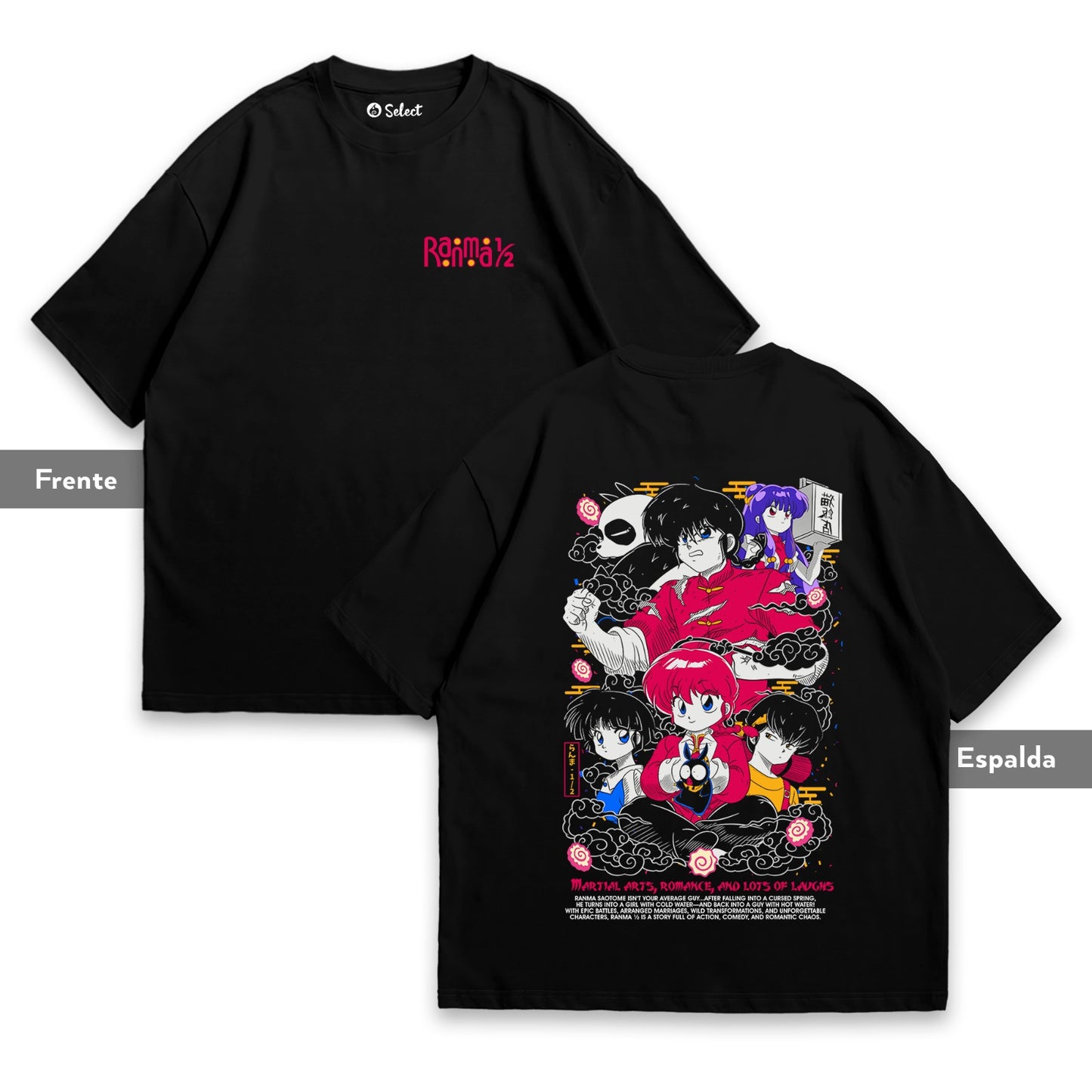 Camiseta Ranma 1/2