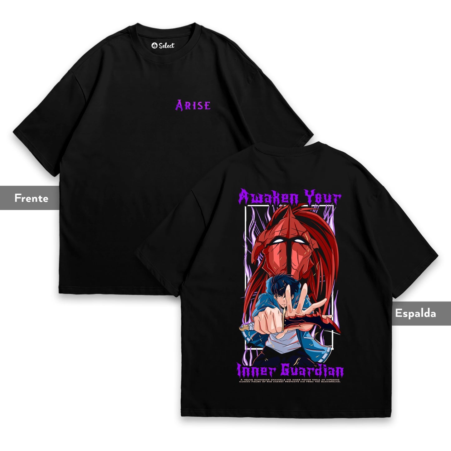 Camiseta Solo Levelin Inner Guardian