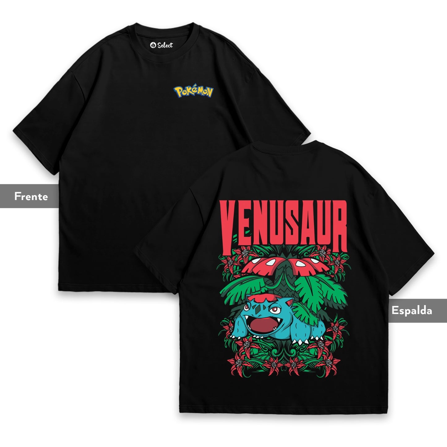 Camisa Venusaur Pokemon