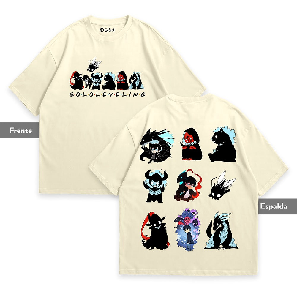 Camiseta Solo Leveling Chibi