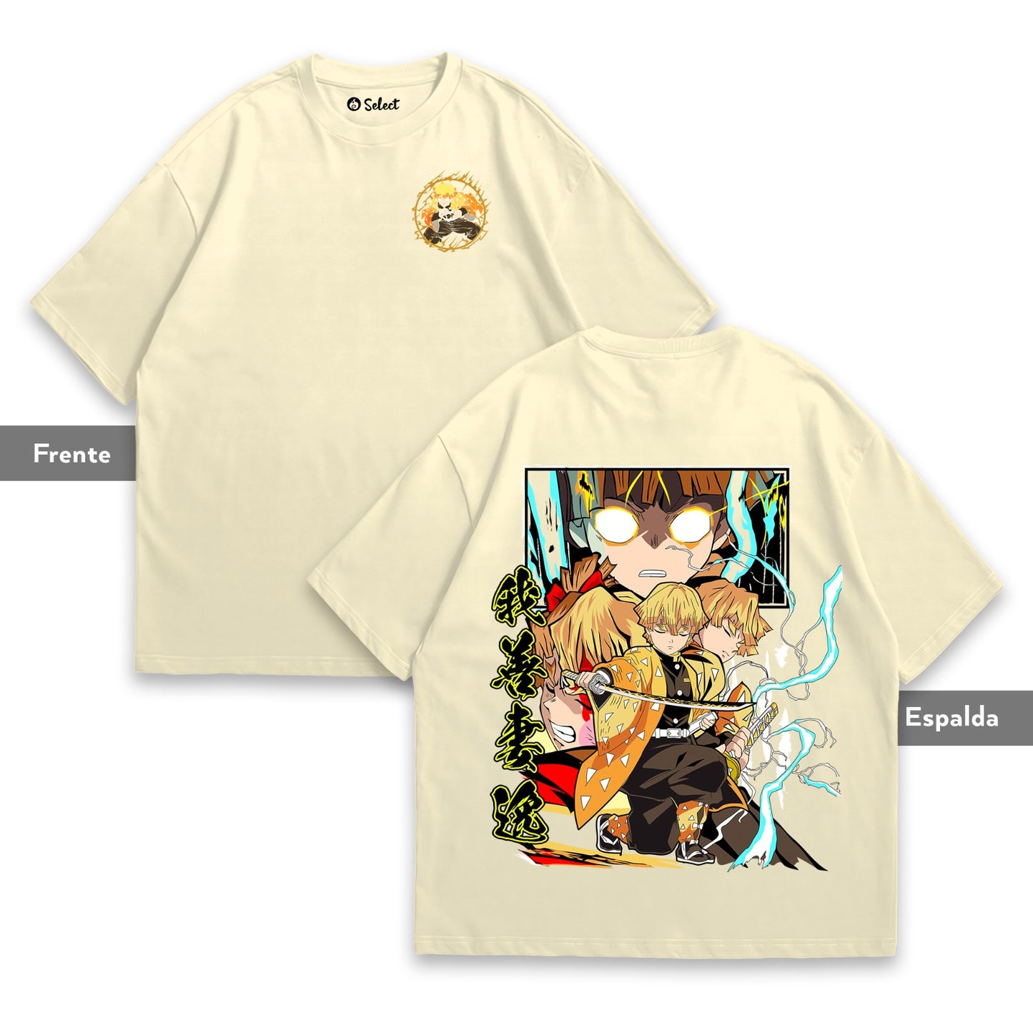 Camisa Zenitsu Agatsuma