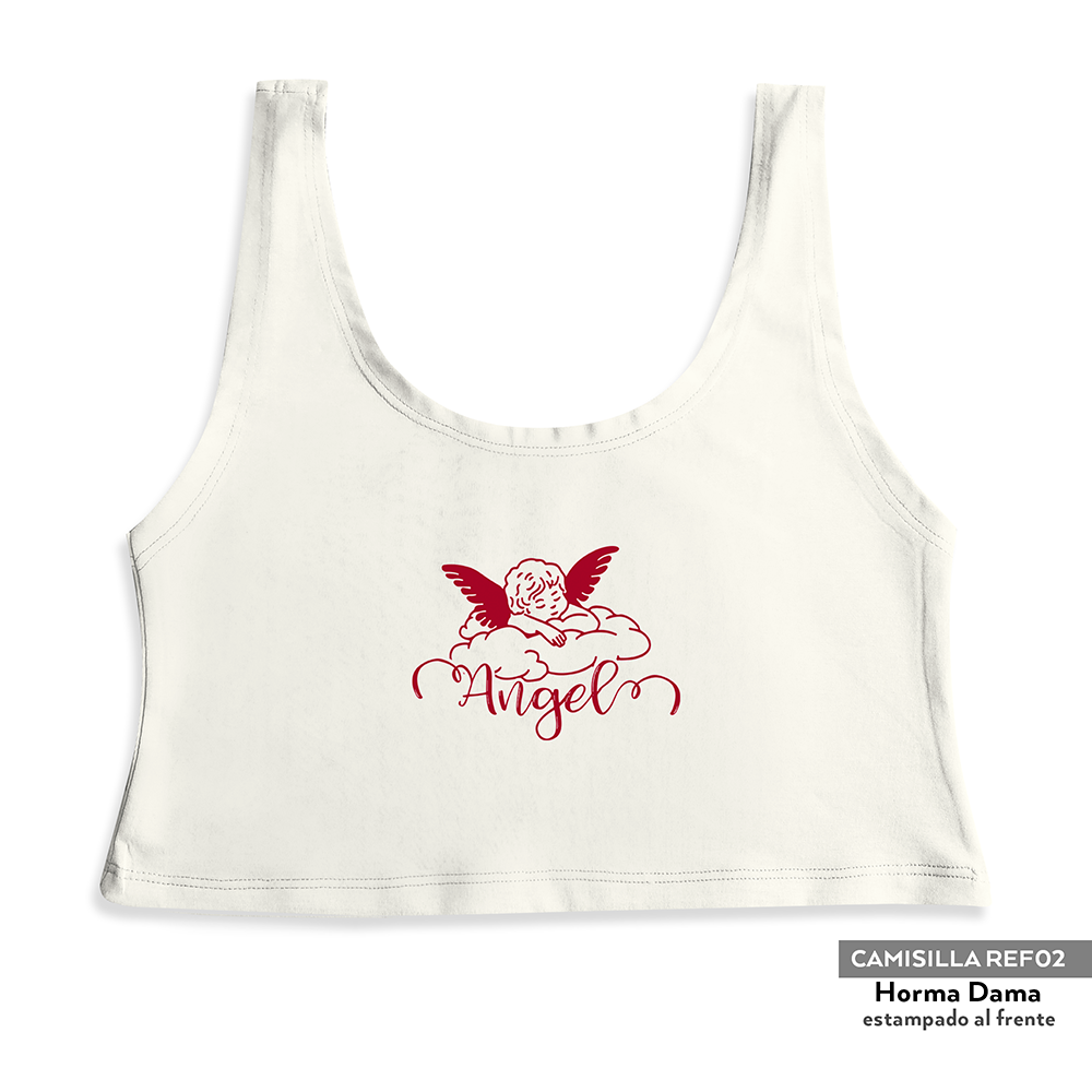Camisilla Crop top Ángel
