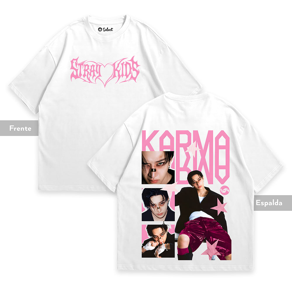 Camiseta Stray Kids "Karma" - Bang Chan