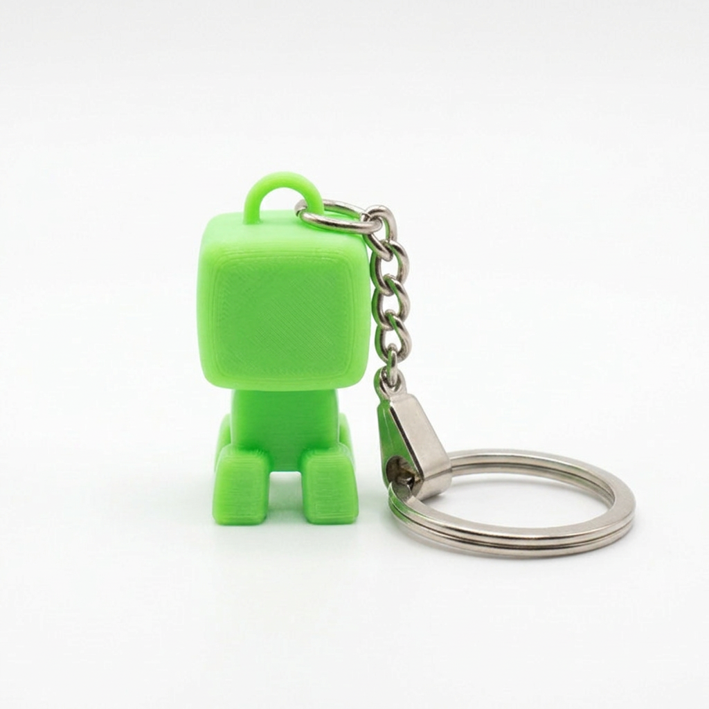 Minecraft Creeper figura 3D Llavero