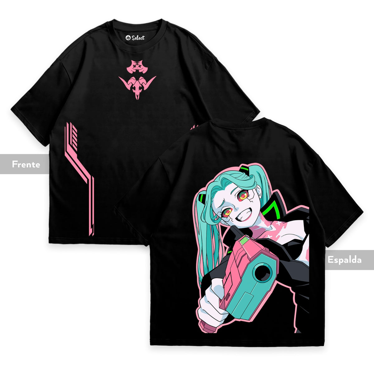 Camiseta Cyberpunk Edgerunners - Rebecca
