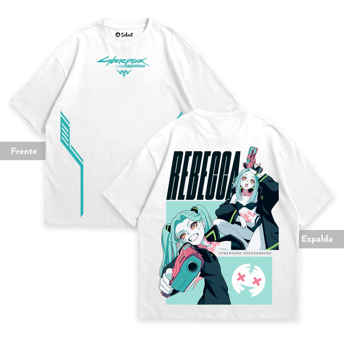 Camiseta Cyberpunk Edgerunners - Rebecca Poster