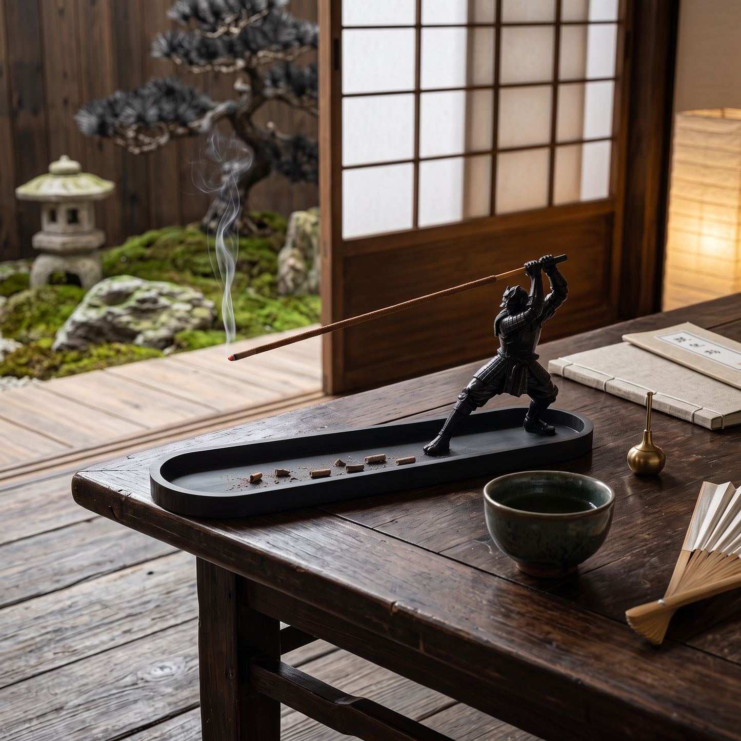 Soporte de Incienso Samurai