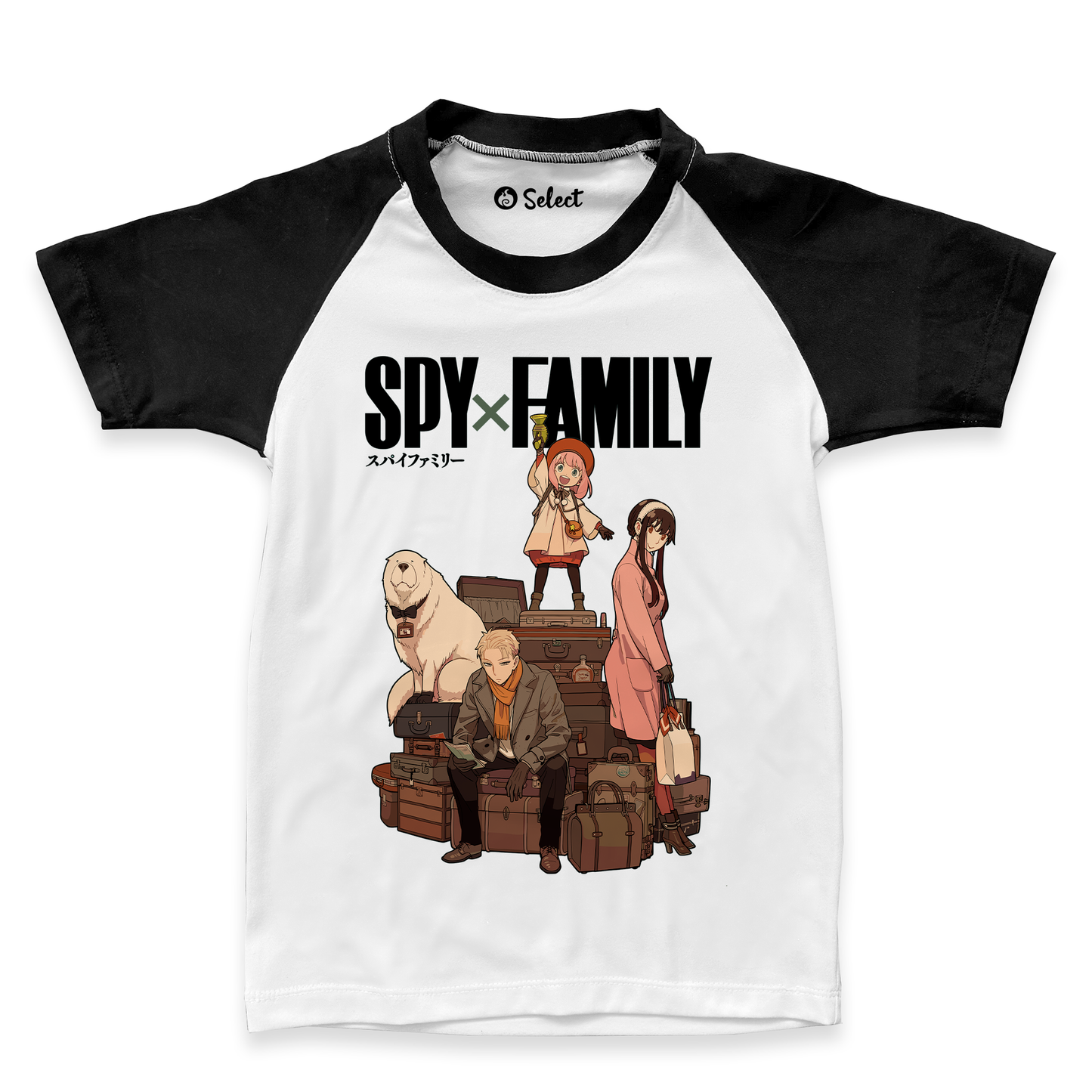 Camiseta Spyxfamily Anya Manga Ranglan Niño