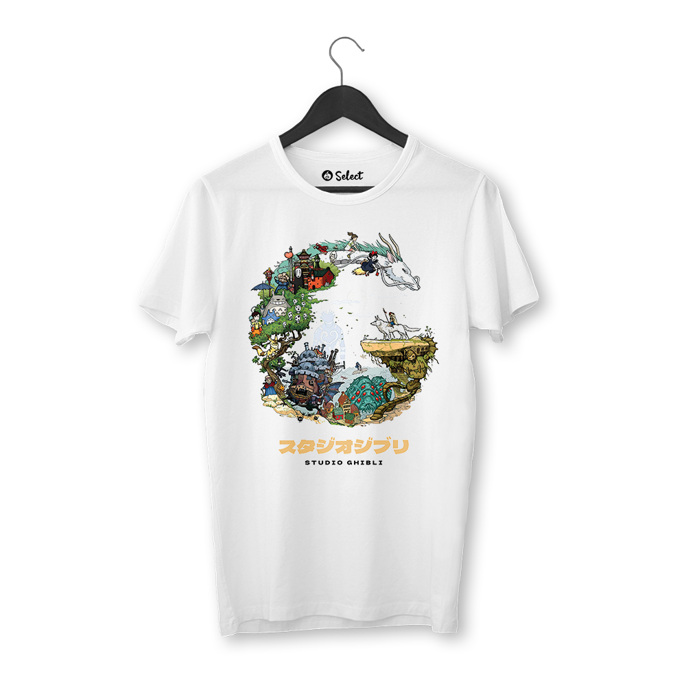 Camiseta Studios Ghibli