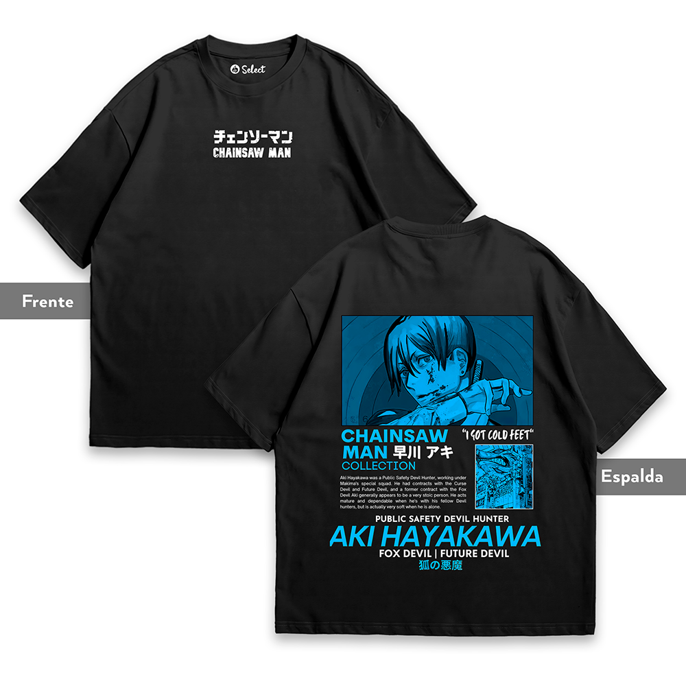 Camiseta Aki Hayakawa Fox Blue