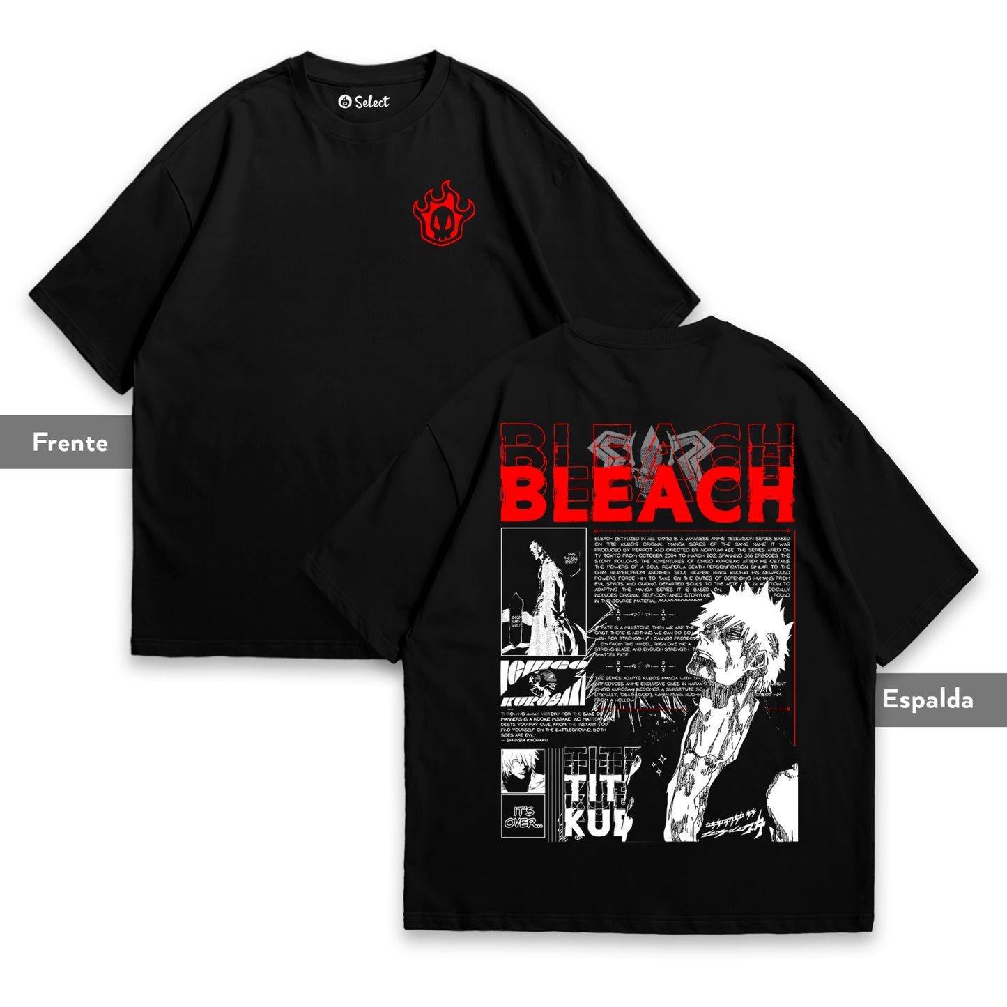 Camiseta Bleach Bloody
