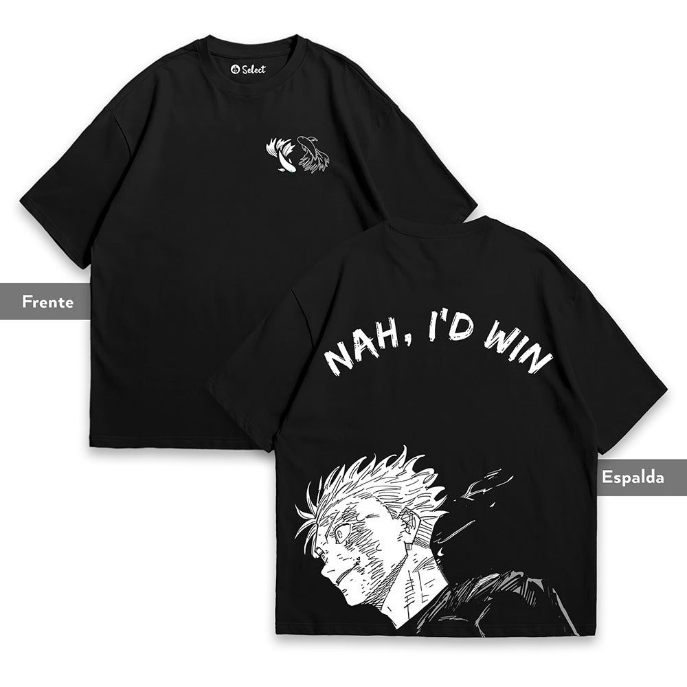 Camiseta Gojo NAH, I'D WIN
