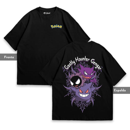 Camisa Gastly Haunter Gengar Pokemon