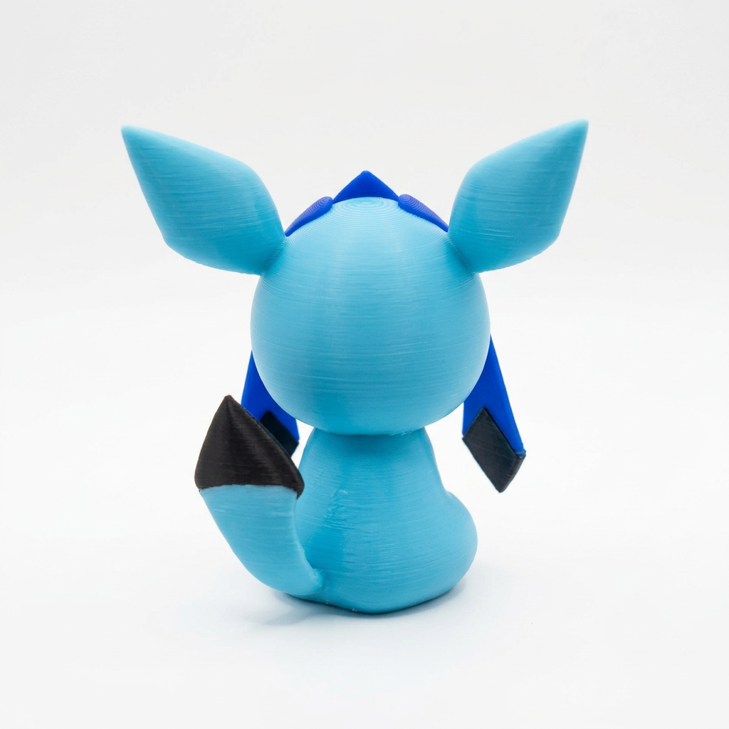 Glaceon Pokemon Figura 3D