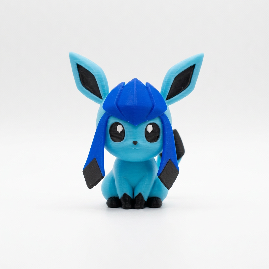 Glaceon Pokemon Figura 3D