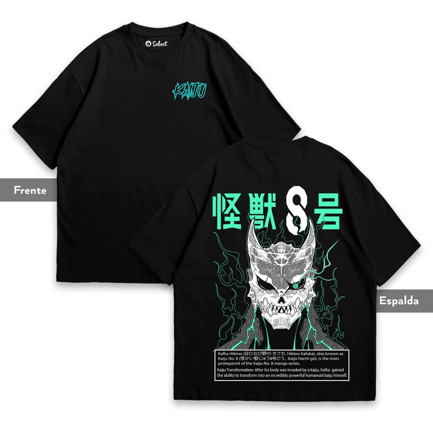 Camisa Kaiju N°8