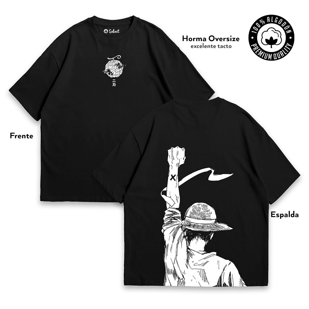 Camiseta Luffy · Fist of Freedom