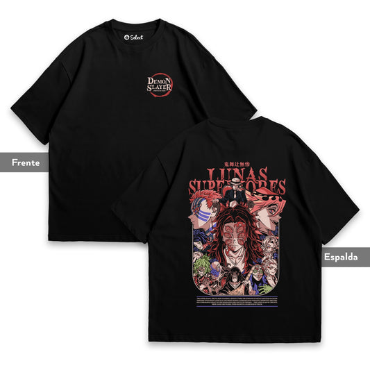 Camiseta Lunas Superiores Demon Slayer