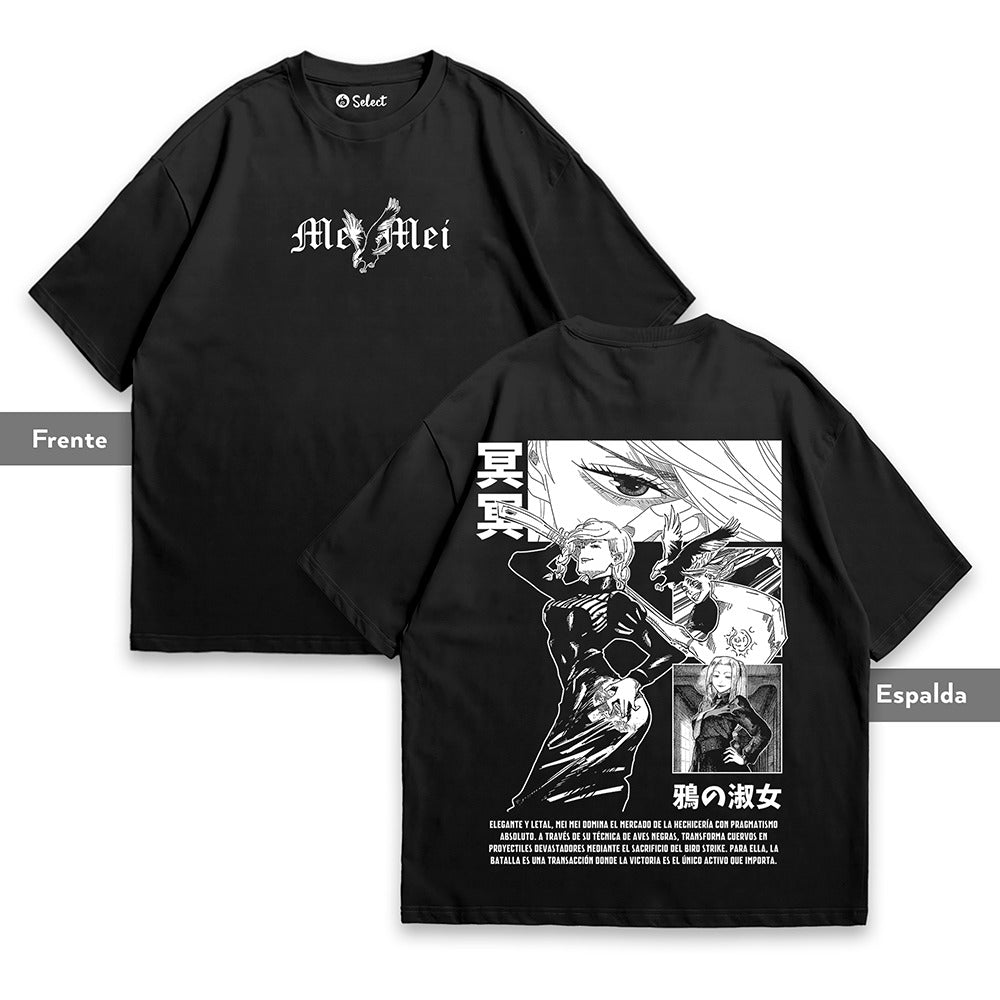 Camiseta Mei Mei Noir