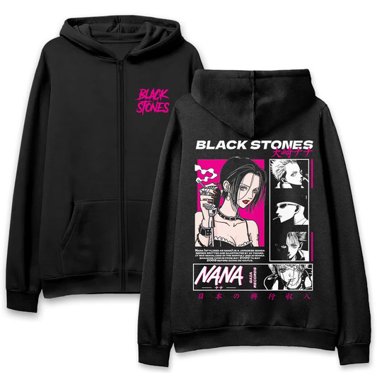 Hoodie, Buzo Nana Black Stone