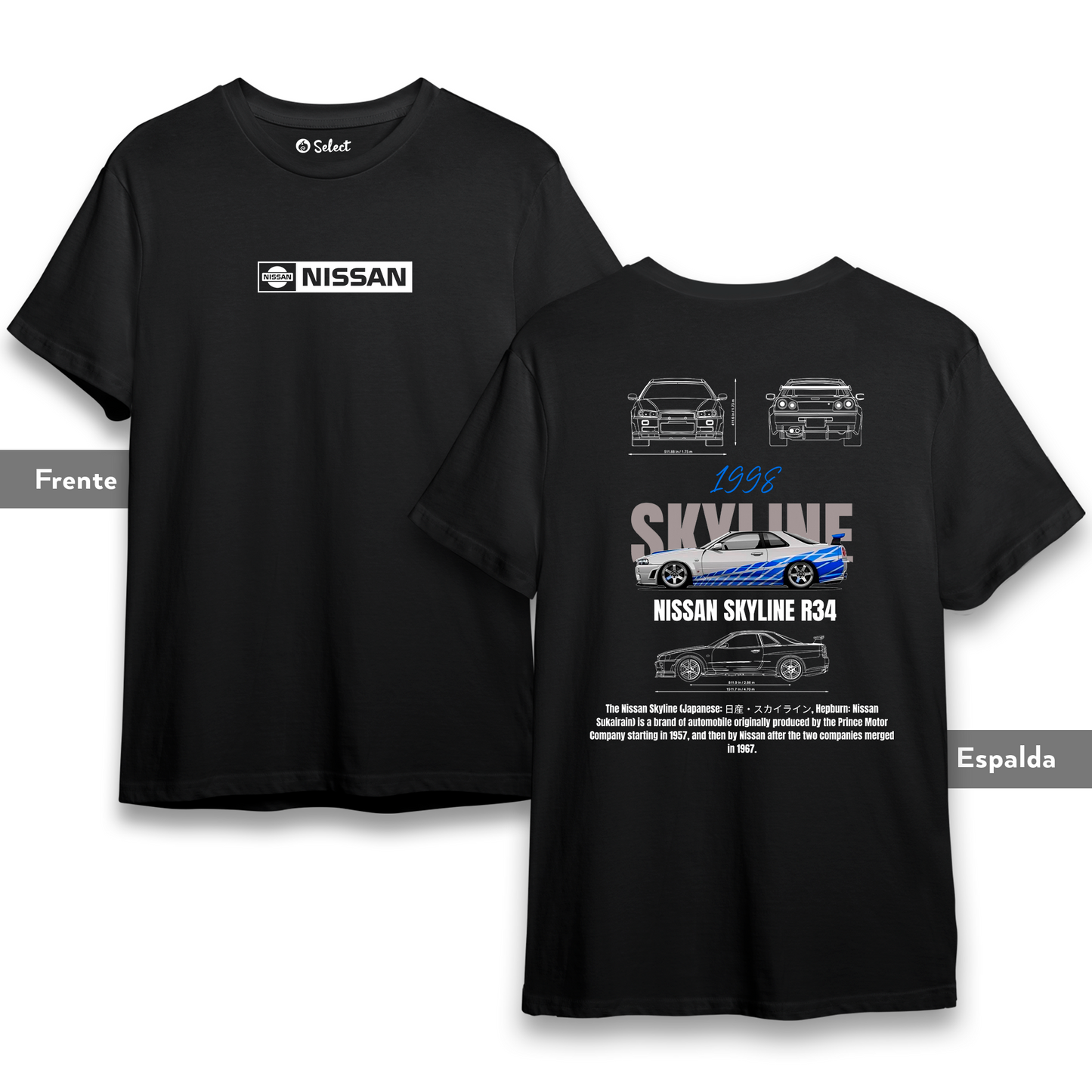 Camiseta Skyline