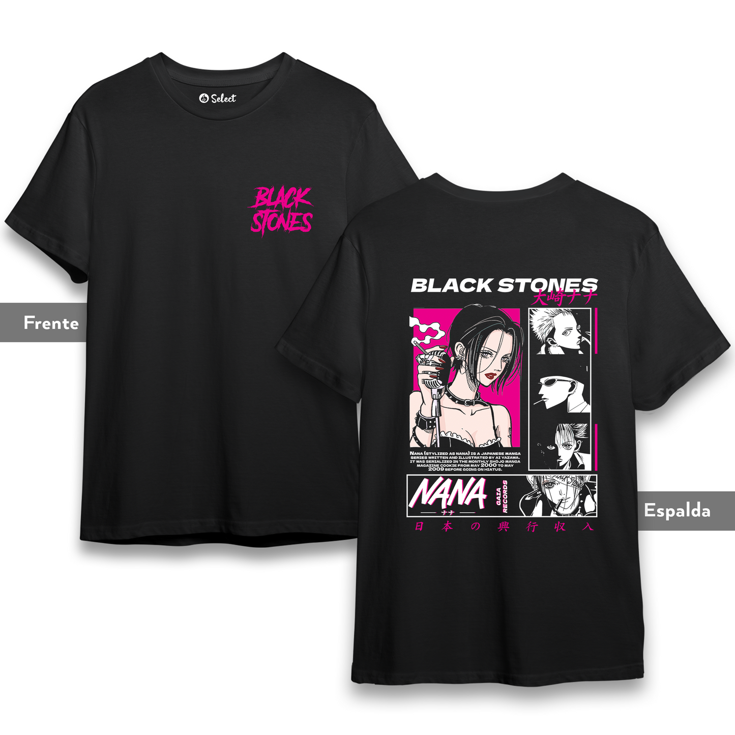 Camiseta Nana Black Stone