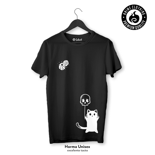 Camiseta Pareja Cat Balloons