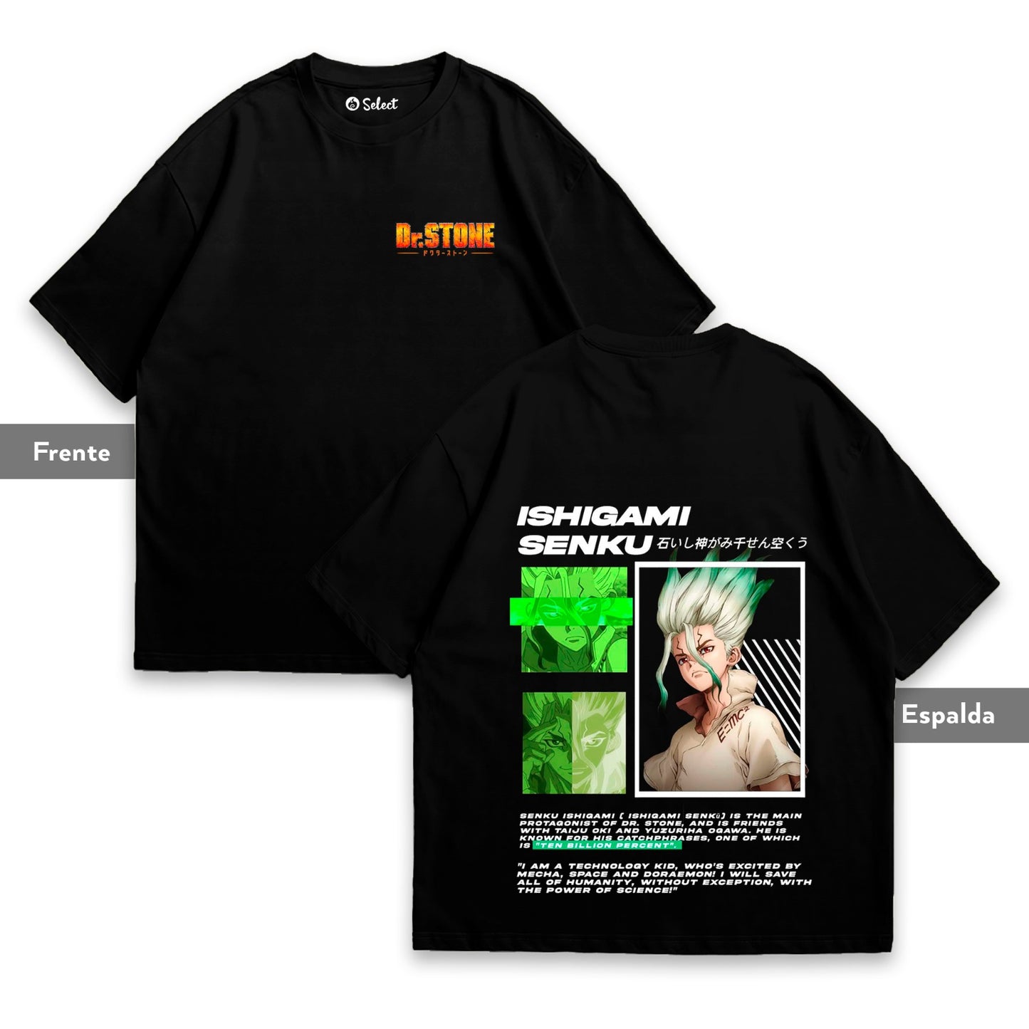 Camiseta Senku Ishigami Dr. Stone