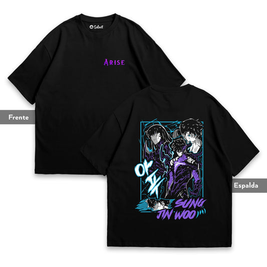 Camiseta Sung Jin Woo Solo Levelin
