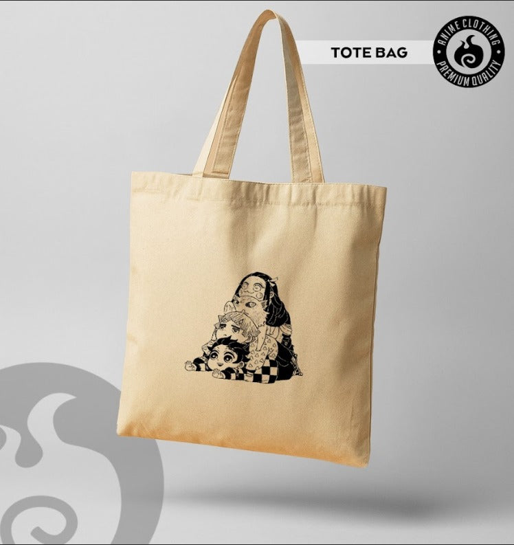 Tote Bag - Kimetsu Chibi
