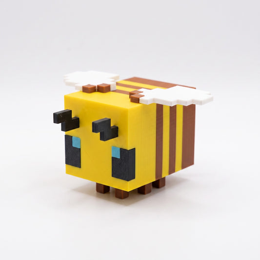 Abeja Minecraft figura 3D