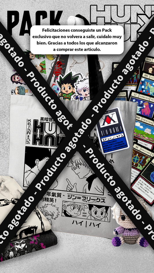 Edición Exclusiva: HUNTER X HUNTER TOTE PACK