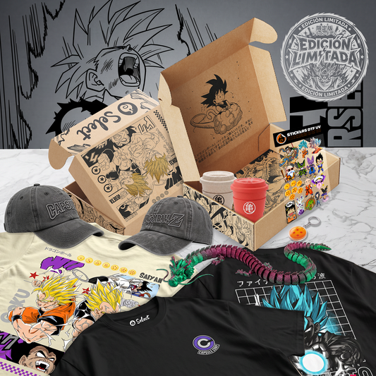 🔥 Edición Exclusiva: Dragon Ball Box Pack 🔥 (Camisetas)