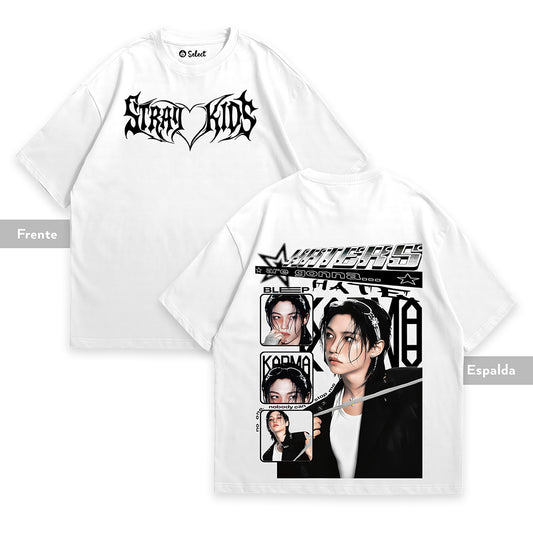 Camiseta Stray Kids "Karma" - Felix Edition