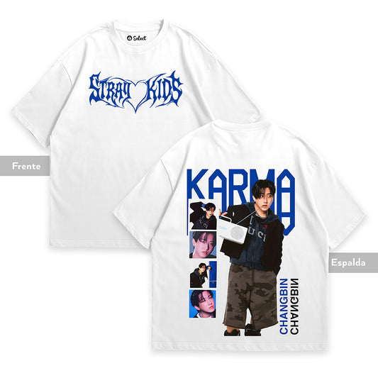 Camiseta Stray Kids "Karma" - Changbin