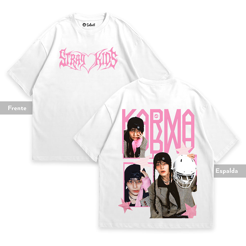 Camiseta Stray Kids "Karma" - Yang Jeong-in