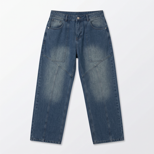 Carpenter Seam Baggy Jean - frente