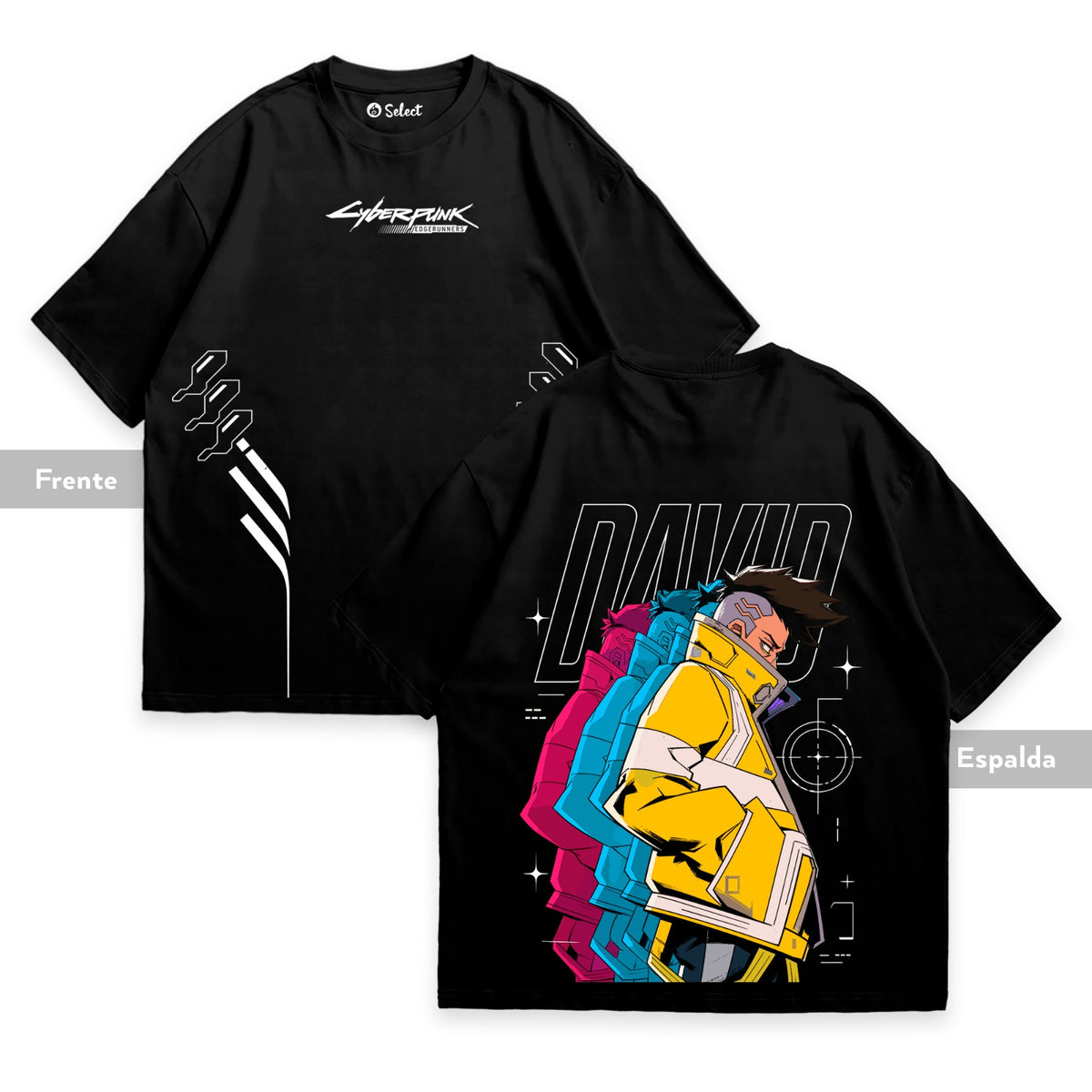 Camiseta Cyberpunk Edgerunners - David