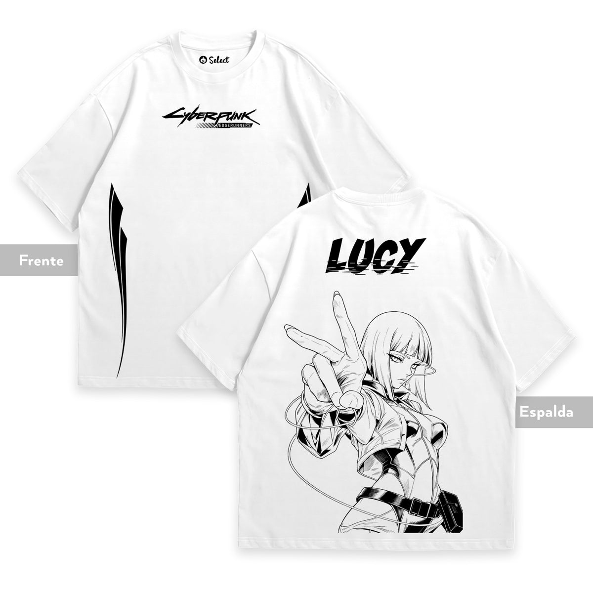 Camiseta Cyberpunk Edgerunners - Lucy Sketch