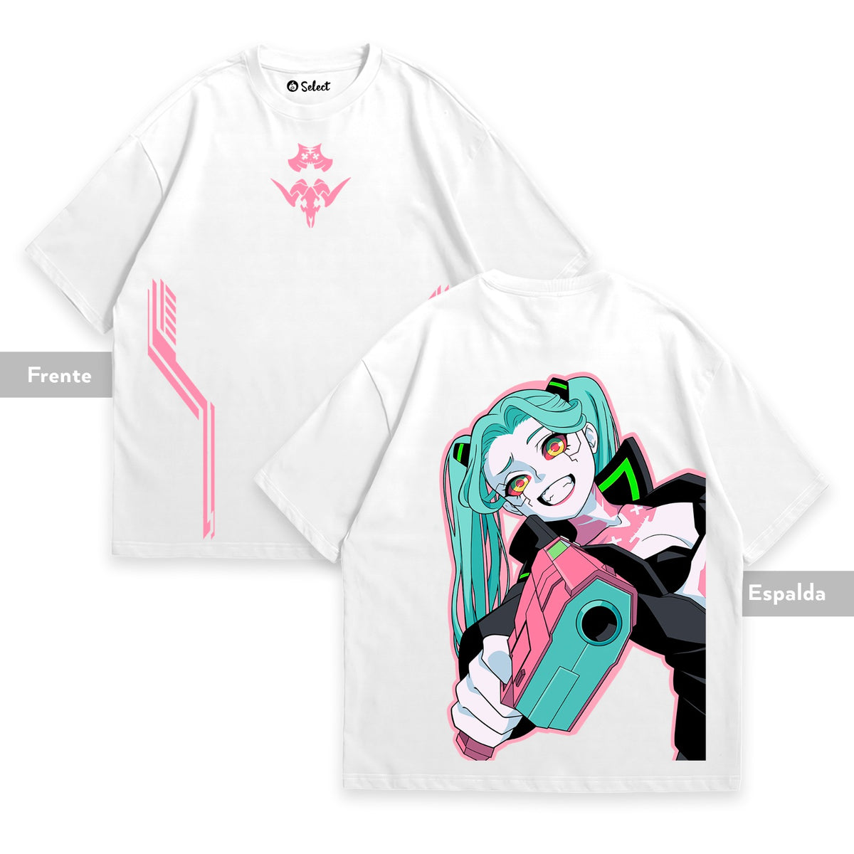 Camiseta Cyberpunk Edgerunners - Rebecca